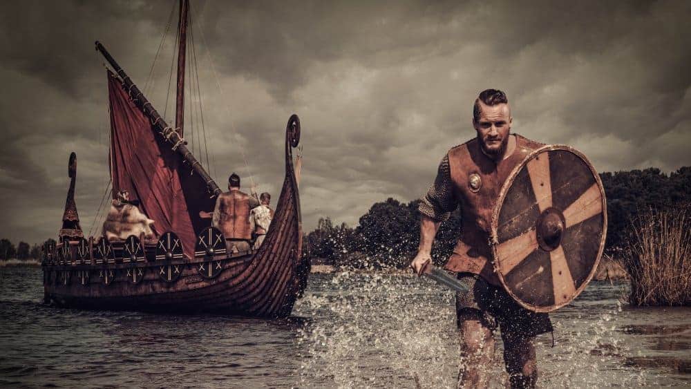 viking longships