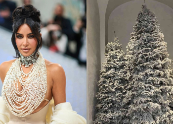 Kim Kardashian's Christmas Trees Face Backlash