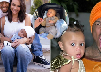 Nick Cannon with Wife Alyssa Scott, Baby Halo and Late Baby Zen