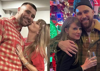 Taylor Swift With Boyfriend Travis Kelce