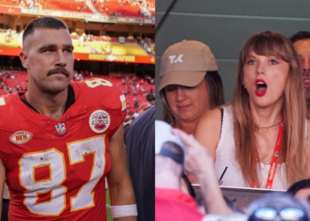Taylor Swift and Travis Kelce